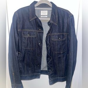 Rag & Bone Selvedge Denim Trucker Jacket L USA Made
